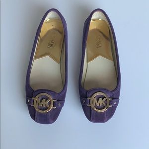 Michael Kors Purple Suede shoes